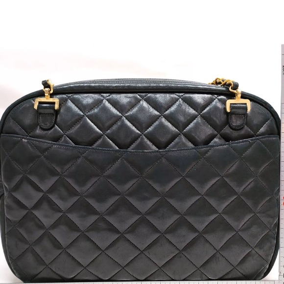 CHANEL MATELASSE LAMBSKIN CC CHARM CHAIN BAG - Picture 6 of 13